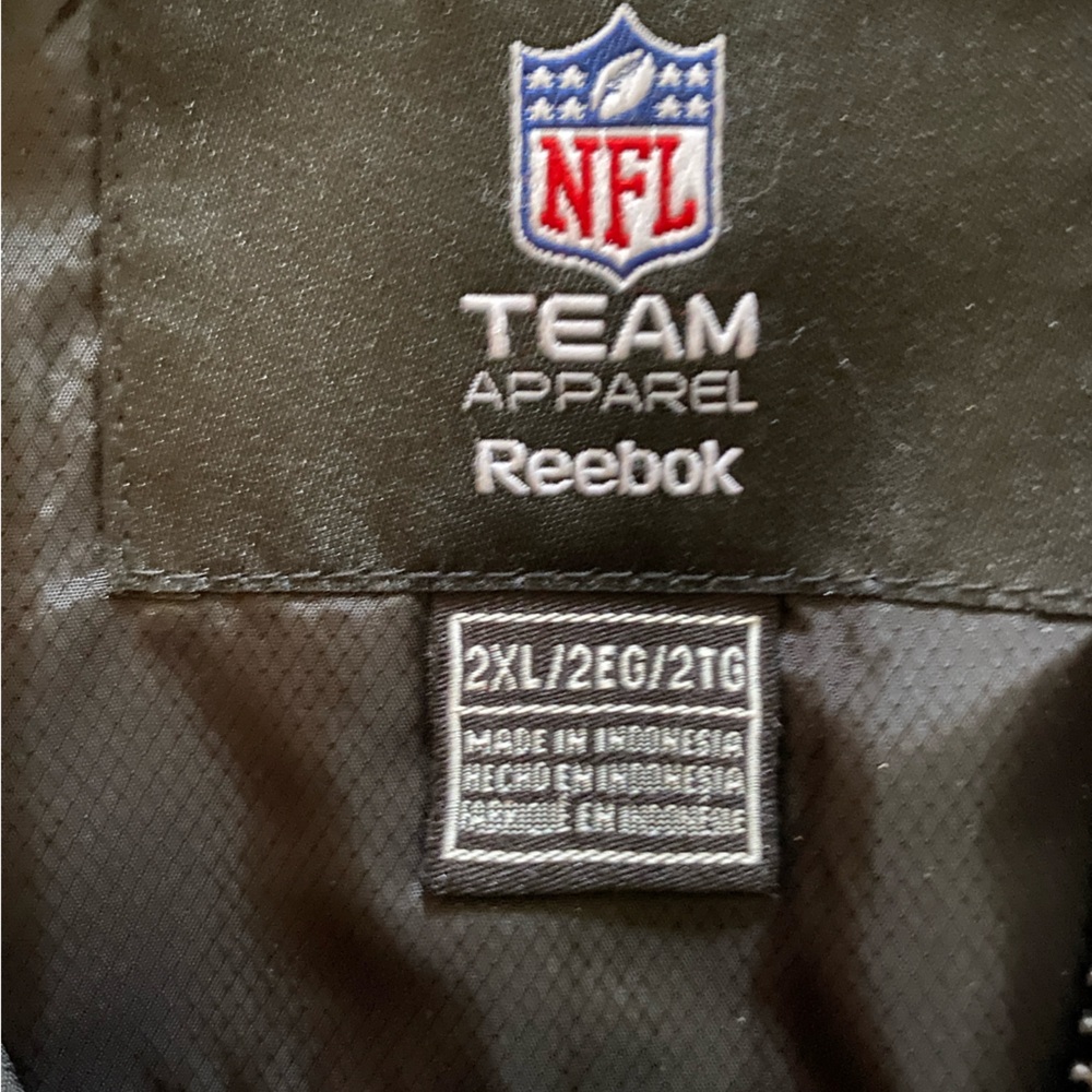 Reebok NY JETS BLACK Men's Lightweight Track Jacket XXL - Picture 4 of 12